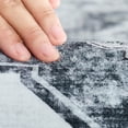 thumbnail image 6 of Toyoso 6x9 Large Persian Area Rug - Charcoal & Slate Grey Silicone Carpet, 0.25" Low Profile Machine Washable Non-Slip Indoor Rug for Living Room, Pet Friendly Stain Resistant Decorative Rug, 6 of 9