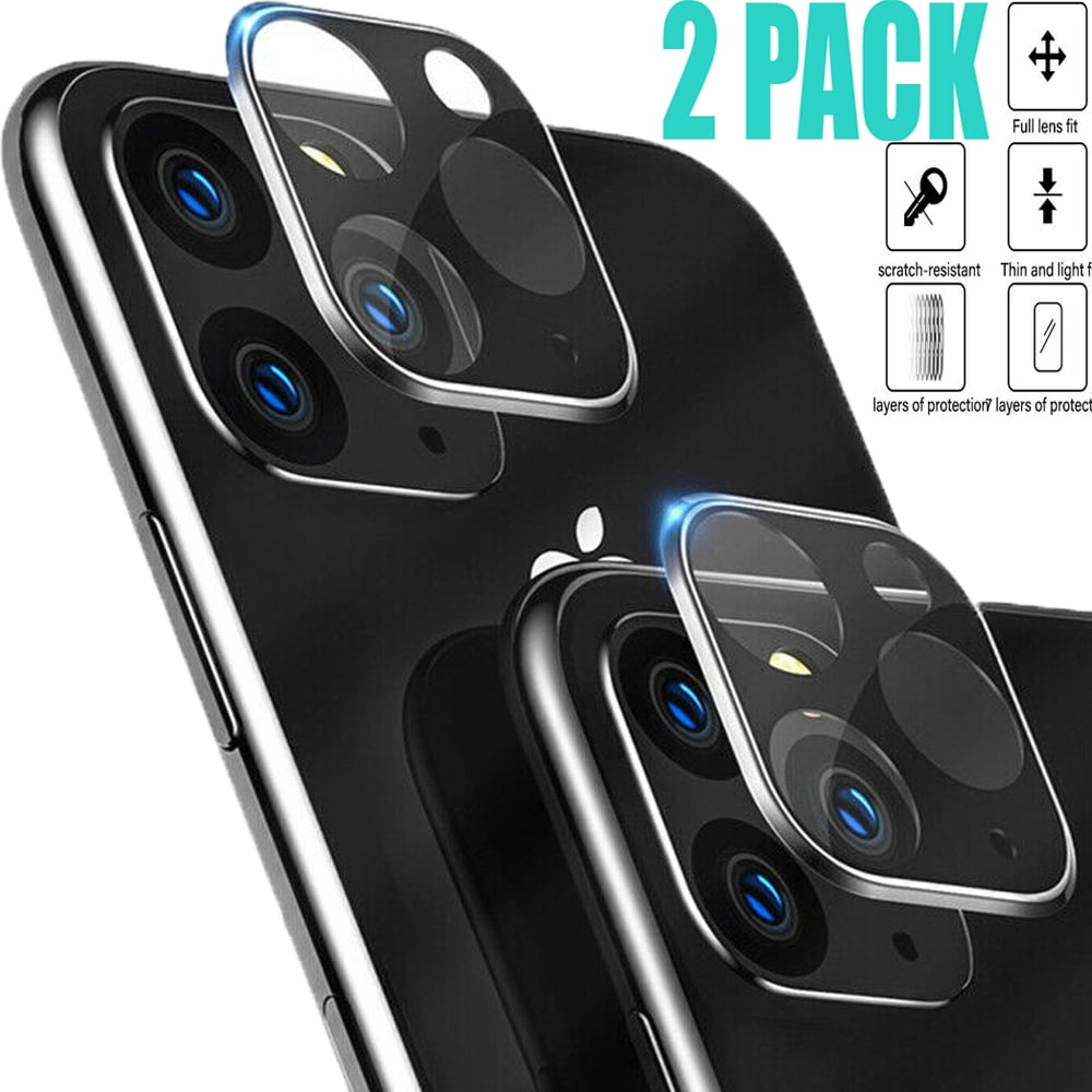 (2 Pack) Compatible for Apple iPhone 11 Camera Lens Screen Protector