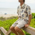 thumbnail image 2 of Bimini Bay Mens Cruizin S/S Kent Collar Shirt, Adult, Cruizin, Medium, 2 of 6