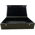thumbnail image 4 of Black Jewelry Display Buckle Case 2 5/8" w Acrylic Glass Top & Pad, 4 of 10