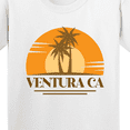 thumbnail image 4 of Inktastic Ventura California Retro Sunset Youth T-Shirt, 4 of 5