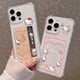 thumbnail image 4 of Sanrios Hellos Kittys-funda transparente anticaída para iPhone, funda con soporte de tarjeta para iPhone 16, 15, 14, 13, 12, 11, Mini Pro Max, X, XR, XSMax, 7, 8 Plus, SE20, 4 of 5
