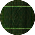 thumbnail image 1 of Ahgly Company Machine Washable Indoor Round Persian Green Traditional Area Rugs, 8' Round, 1 of 1