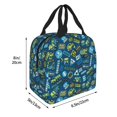 thumbnail image 2 of Picia Heavy Equipment Machinery Printed Lunch box Lunch bag for Men Women Large Capacity Lunchbox Reusable Lunch Bags Insulated Lunch Bag Lunch Box Cooler, 2 of 6