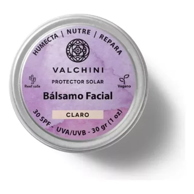 Protector Solar Bálsamo Facial FPS 30 Claro Valchini