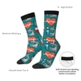 thumbnail image 4 of Vsdgher Medical Elements Crew Socks for Men & Women, Breathable Casual Athletic Ankle Socks, 4 of 6