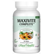 Maxi Health Kosher Maxivite Complete One Daily Multi Vitamin & Mineral with Iron - 90 Tablets