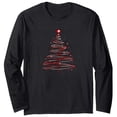 thumbnail image 5 of FDGIU 2025 Women's Funny Christmas Shirt - Long Sleeve Crew Neck Tunic Top, Cute Holiday Print for Party & Family Gathering, 5 of 6