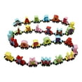 thumbnail image 1 of Puzzle Toy 2 Educational Wood Train Puzzle for Toddlers - Montessori Letters and Numbers Train with Bright Colors to Support Early Learning and Development, 1 of 6