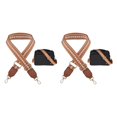 thumbnail image 1 of ZheElen Sangle de Sac Réglable pour Sac à Bandoulière Universelle et Durable, Marron 2Ensemble, 1 of 6