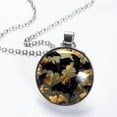 thumbnail image 2 of Bats Stunning Glass Circular Pendant Necklace - Women's Jewelry, 2 of 5