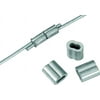 CRIMP SLEEVE FOR WIRE SILVER 100 PACK