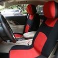 thumbnail image 2 of Universal Ajuste Completo Conjunto Coche Asiento Funda Kit para Camión SUV Negro Rojo, 2 of 8