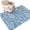 Cornflower Blue, variant on Washable Round Rugs 3ft Brown Botanical Circle Rug Non-Slip Soft Non-Shedding Low-Profile Spring Summer Chic Wildflowers Small Area Rug Carpet for Living Room Bedroom Dining Room Home Decor