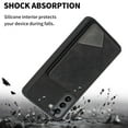 thumbnail image 4 of For Samsung Galaxy S22+ 5G Line Card Holder Phone Case, 4 of 9