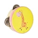 thumbnail image 3 of Tambor de pandereta de madera, pandereta de mano, tambor, campana, instrumento musical, campana de mano 10 centímetros, 3 of 9