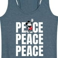 thumbnail image 3 of Mickey & Friends - Mickey Peace - Women's Racerback Tank Top, 3 of 5