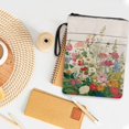 thumbnail image 3 of HELLHERO Floral Garden Bag Book Protector Easy Carry Book Case Washable Book Storage Bag Decorative Design with Book Cover Carrying Case 11.42 x 8.66 Inch, 3 of 8