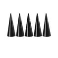 thumbnail image 1 of MasteelfCA 5pcs Creative Finger Tips Shape Showcase Ring Holder Home Jewelry Display Organizer Miniature Storage Rack (Black), 1 of 8