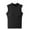 Black, variant on Timegard Tank Top with Built in Bras for Women Half High Neck Sleeveless Tee Cropped Comfy Camis Casual