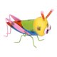 thumbnail image 1 of Garden Ornament Iron Material AntiCorrosion Grasshopper for Outdoor Patio Lawn Decor(Yellow ), 1 of 5