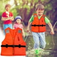 thumbnail image 2 of Hxlamzoo Child General Purpose Life Jacket with Elastic Waist & Quick-Release Buckles - 65lbs Capacity, Thickened Oxford Fabric & EPE Foam for Kids 4-12 Years Boys Girls, 2 of 5