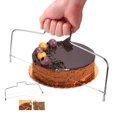 thumbnail image 5 of Cortador nivelador de pastel de 2 capas de acero inoxidable, rebanador de corte de pan ajustable, accesorios de cocina, herramienta para hornear, 5 of 5