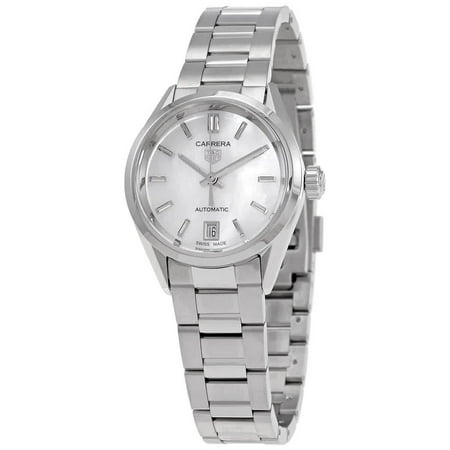 Tag Heuer Carrera Automatic White Dial Ladies Watch WBN2410-BA0621