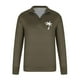 thumbnail image 4 of Blusa y camisa de manga larga con cuello alto para hombre, ropa deportiva para el hogar, pijamas, camiseta de color liso, blusa deportiva de poliéster para hombre, 4 of 4