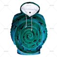 thumbnail image 3 of Sudadera con capucha con estampado geométrico en 3D de Helix para hombre y mujer, ropa de calle informal a la moda, estilo Harajuku, de manga larga, 3 of 5