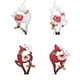 thumbnail image 5 of Colgantes de de Navidad animales niños adornos colgantes ligero Festival árbol colgante boda hogar habitación vacaciones decoraciones Kits de decoración para fiestas Corazón de ciervo marrón Wosthever HA069822-04, 5 of 6