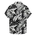 thumbnail image 6 of Cllios Hawaiian Shirts for Men Funny Floral Print Aloha Tops Vacation Cuban Collared Short Sleeve T-shirts Casual Button Down Bowling Shirts S-5XL, 6 of 6