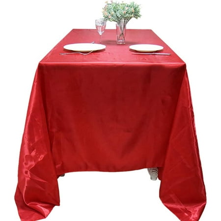 

BIT.FLY 228 x 335 cm Tovaglia rettangolare in raso per decorazione di matrimoni/feste/eventi rosso
