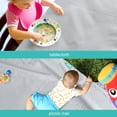 thumbnail image 4 of Splat Mat Biloban, paquete de 2 unidades, impermeables, 106 x 117 cm, para trona, 4 of 6