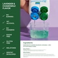 thumbnail image 6 of SmartMouth Advanced Liposomal Evening Mouthwash - No Morning Breath - Melatonin & Zinc - Dual-Solution Zinc-Activated Nighttime Mouthwash - Lavender & Chamomile - Alcohol Free - 16 fl oz, 2-Pack, 6 of 9