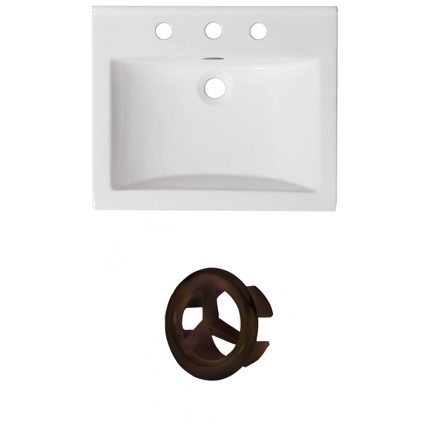 American Imaginations -in. W Ceramic Top SetAI