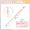 thumbnail image 2 of Uxcell 2Pcs Color Drawing Pencils for Sketching, Sketch Colored Pencils Graphite Drawing Pencil Art Supplies for Coloring Books Painting Writing Artists Beginners, Beige, 2 of 6