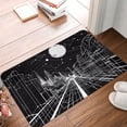 thumbnail image 4 of Disketp Futuristic Moonlit Cityscape Mat for Front Door Outside - Doormat Outdoor Entrance - Welcome Mats Outdoor,Outside Entry and Outdoor Entrance 16''x24'', 4 of 7
