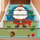 thumbnail image 2 of Pegatinas navideñas 3D CHAO Impermeables para escaleras renovación de escaleras dibujos animados de Papá Noel moda impermeable escalones creativos decoración de pared para el hogar, 2 of 4