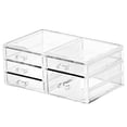 thumbnail image 1 of Caja de almacenamiento de escritorio Cq acrílica transparente con 5 cajones, 1 of 6