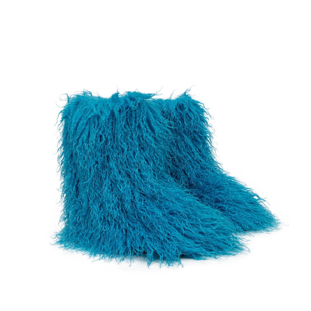 Women s Faux Fur Boot Furry Fluffy Short Snow Boot Mid Calf Boots Warm Comfortable Outdoor Flat Shoes Cozy Furry Fuzzy Snow Boots Wool Warm Thick Snow Boots Shoes for Women Girls Walmart