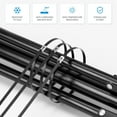 thumbnail image 2 of Metal Zip Ties Black 18 inch 290LB Heavy Duty 304 Stainless Steel Epoxy Coated, 2 of 6