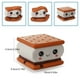 thumbnail image 5 of Sándwich de chocolate, galleta, juguete blando, exprimidor de crecimiento lento, pan perfumado, liberación de presión, juguetes de regalo, 5 of 7