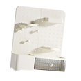 thumbnail image 4 of Organizador de papelería, portalápices, organizador de papelería, tablero perforado Blanco crema, 4 of 8
