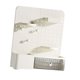 thumbnail image 4 of Portalápices con cajón y tablero perforado, elegante organizador de lápices, maquillaje de escritorio Blanco crema, 4 of 8