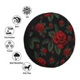thumbnail image 4 of Goofa Roses Pattern Universal Tire Cover for Jeep, SUV, Truck, and Trailer – Waterproof, UV-Resistant,Easy to Install, Fits 14"-17" Tires-17 inch, 4 of 6