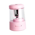 thumbnail image 4 of Tnarru Automatic Pencil Cutter Container Writing Supplies Electric Pencil Sharpener Pink, 4 of 8