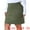 Army Green, variant on DARING DIVA Women's Plus Faux Suede Sexy Short Bodycon Mini Skirt 1X Army Green