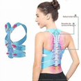 thumbnail image 5 of Posture Corrector Brace Support Belt Adjustable Back Posture Corrector (Blue, Small), 5 of 5