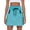 Lake Blue, variant on Skorts for Woman Hiking Cargo Skorts with Zipper Pockets, High Waisted Quick Dry for GOLF Workout